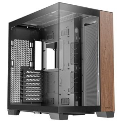 C8 Wood Full Tower Negro  Madera