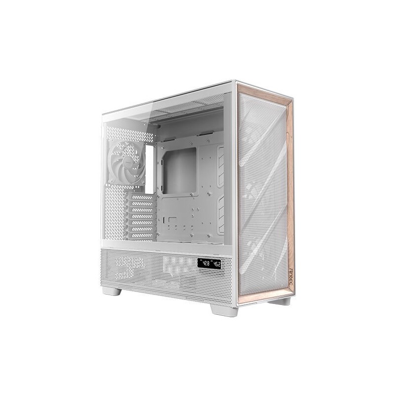 FLUX PRO White EUV Full Tower Blanco  Madera