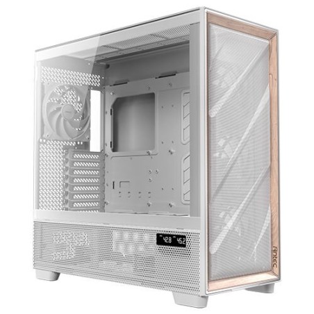 FLUX PRO White EUV Full Tower Blanco  Madera