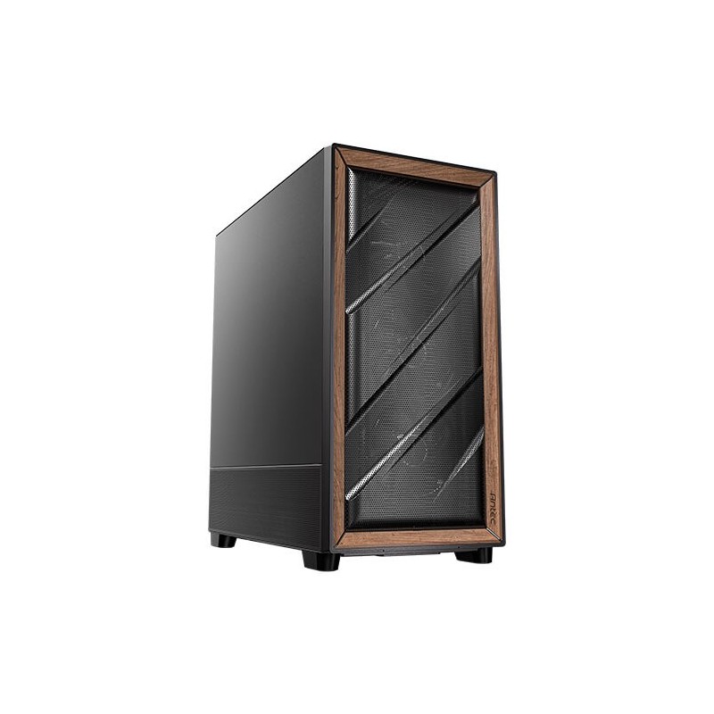 FLUX SE Midi Tower Negro  Madera