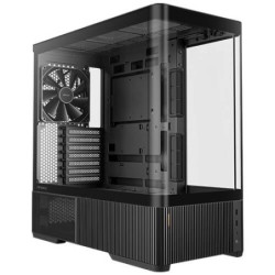 C6 Curve Air Midi Tower Negro  Transparente