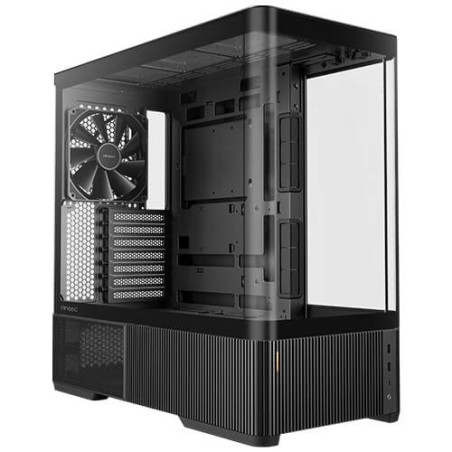 C6 Curve Air Midi Tower Negro  Transparente