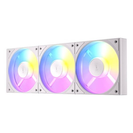 C120R ARGB White_3PK Carcasa del ordenador Ventilador 12 cm Blanco 3 pieza(s)