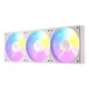C120R ARGB White_3PK Carcasa del ordenador Ventilador 12 cm Blanco 3 pieza(s)