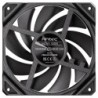 Nova Carcasa del ordenador Ventilador 12 cm Negro 1 pieza(s)