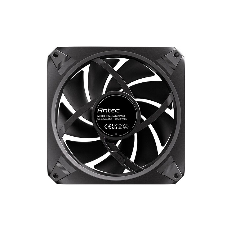 Orbit 120 ARGB FAN Carcasa del ordenador Ventilador 12 cm Negro