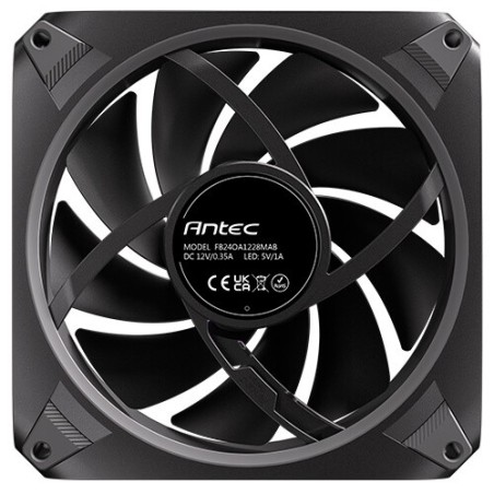 Orbit 120 ARGB FAN Carcasa del ordenador Ventilador 12 cm Negro