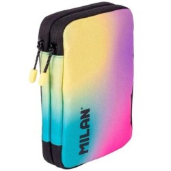 MILAN PLUMIER 2 PISOS CON CONTENIDO COLECCIN SUNSET NEGRO