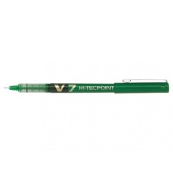 Hi-Tecpoint V7 Bolgrafo cilndrico Verde