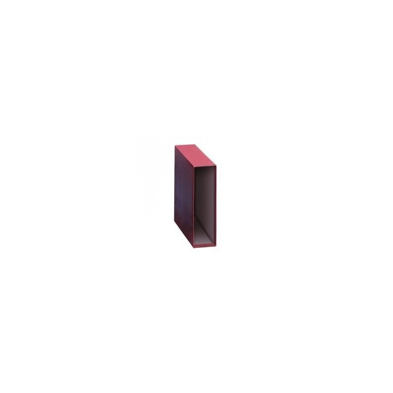 DOHE FUNDA ARCHIVADOR A-4 LOMO ANCHO ROJO -12U-