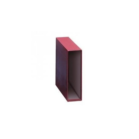DOHE FUNDA ARCHIVADOR A-4 LOMO ANCHO ROJO -12U-