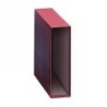 DOHE FUNDA ARCHIVADOR A-4 LOMO ANCHO ROJO -12U-