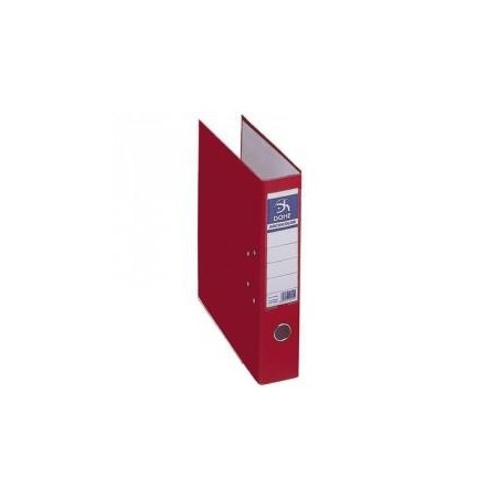 DOHE ARCHIVADOR CARTN RIGIDO FORRADO PP PALANCA FOLIO LOMO ANCHO RADO ROJO