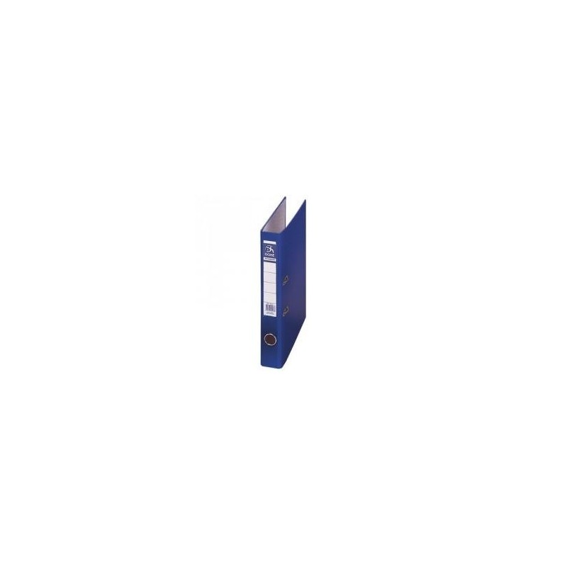 DOHE ARCHIVADOR CARTN RIGIDO FORRADO PP PALANCA FOLIO LOMO ESTRECHO RADO AZUL