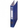 DOHE ARCHIVADOR CARTN RIGIDO FORRADO PP PALANCA FOLIO LOMO ESTRECHO RADO AZUL