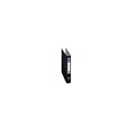 DOHE ARCHIVADOR CARTN RIGIDO FORRADO PP PALANCA FOLIO LOMO ESTRECHO RADO NEGRO -INDIVIDUAL-
